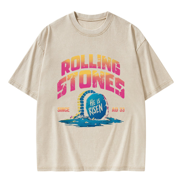 Rolling Stone Trend Christian Washed T-Shirt