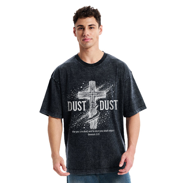 Dust To Dust Christian Washed T-Shirt