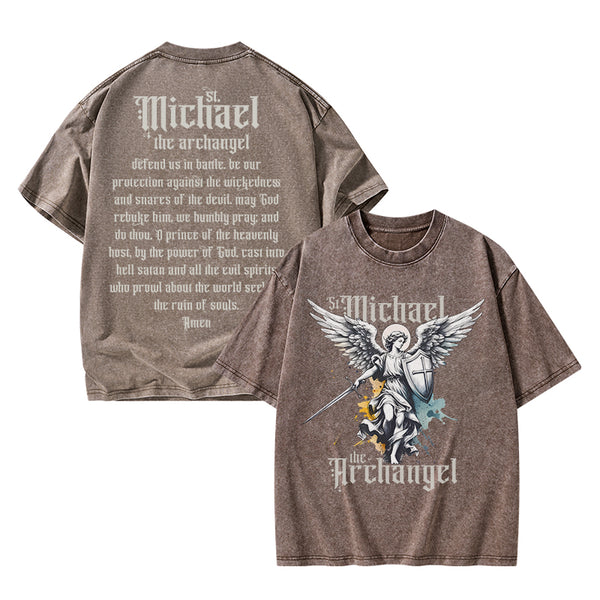 GC-WTSA2093 Michael Christian Washed T-Shirt