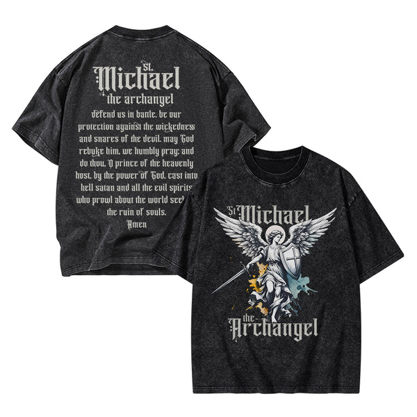 GC-WTSA2093 Michael Christian Washed T-Shirt