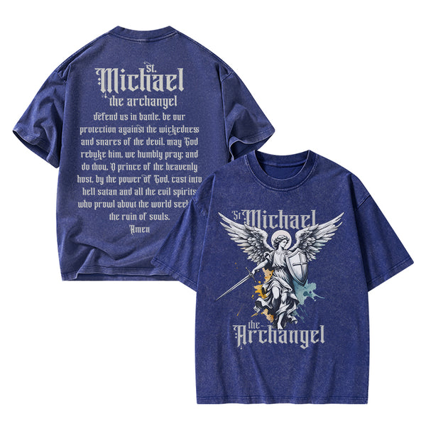 GC-WTSA2093 Michael Christian Washed T-Shirt