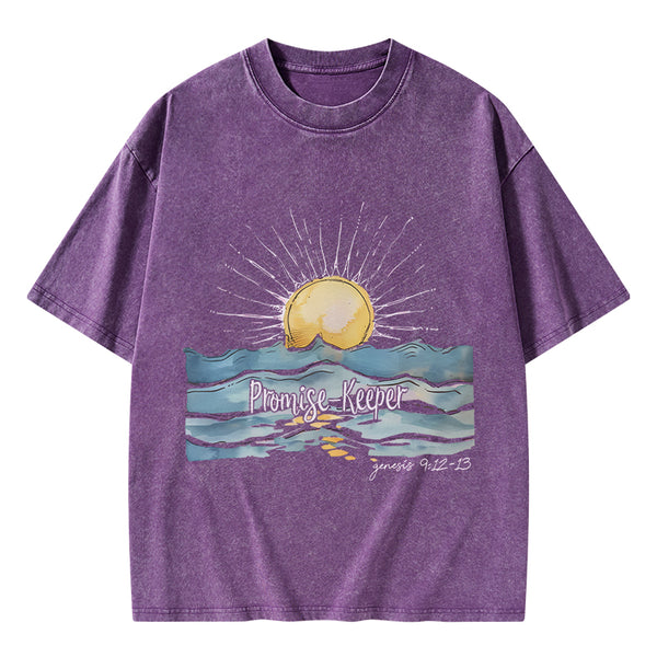 Promise Keeper Christian Washed T-Shirt