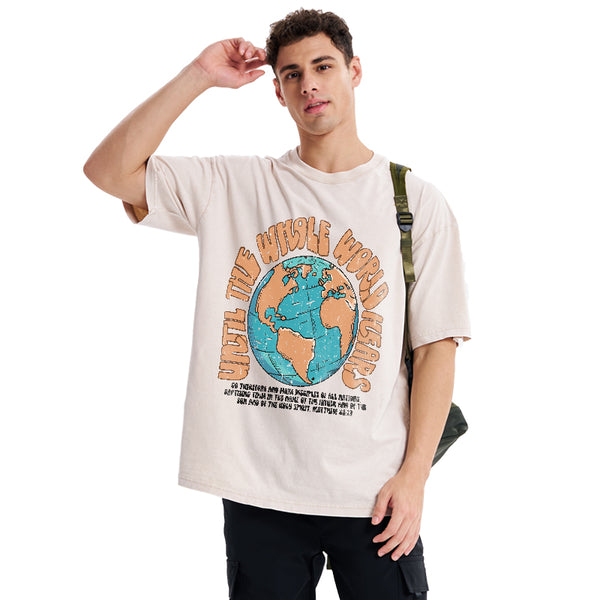 Until The Whole World Hears Christian Washed T-Shirt