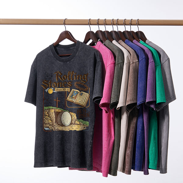 Rolling Stones Christian Washed T-Shirt
