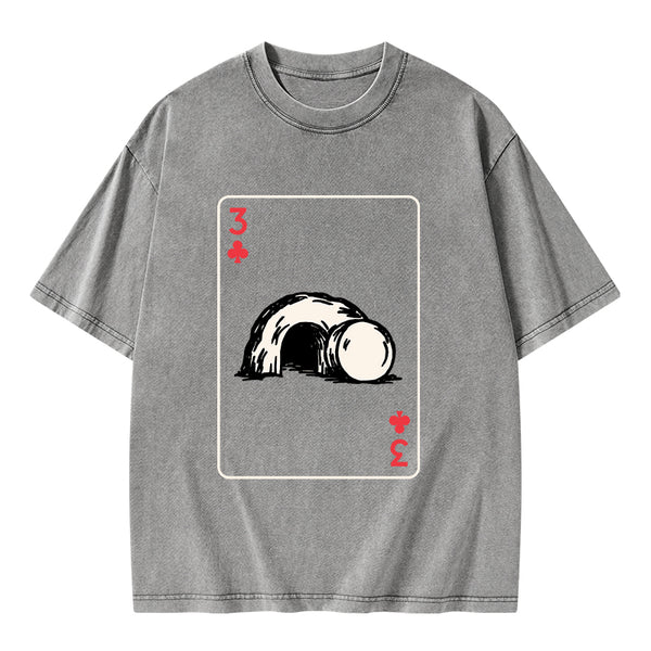 Three Days Christian Washed T-Shirt