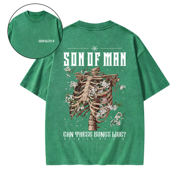 Can These Bones Live Christian Washed T-Shirt
