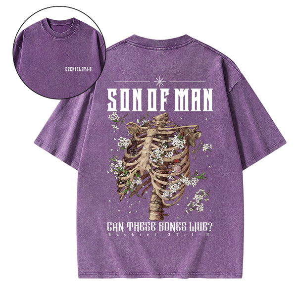 Can These Bones Live Christian Washed T-Shirt