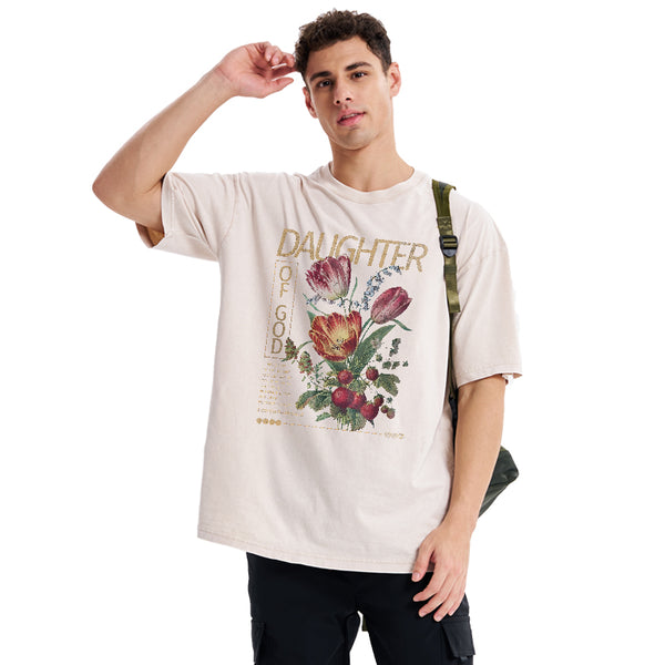Daughter Of God Christian Washed T-Shirt