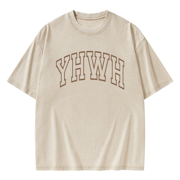 Yhwh Unisex Christian Washed T-Shirt