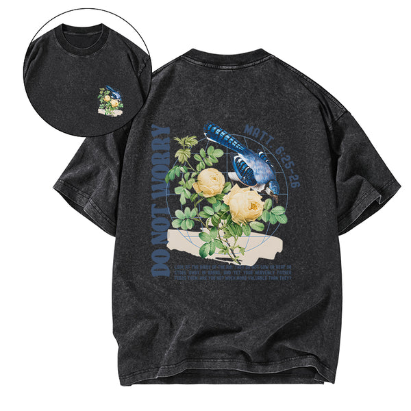 Do Not Worry Christian Washed T-Shirt