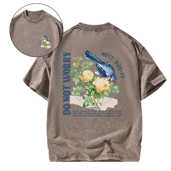 Do Not Worry Christian Washed T-Shirt