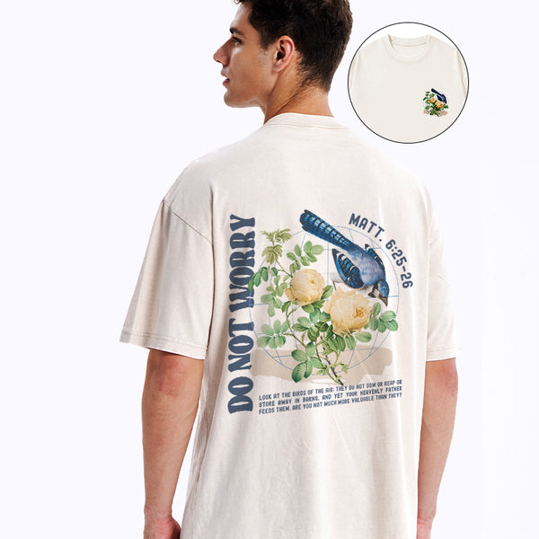 Do Not Worry Christian Washed T-Shirt