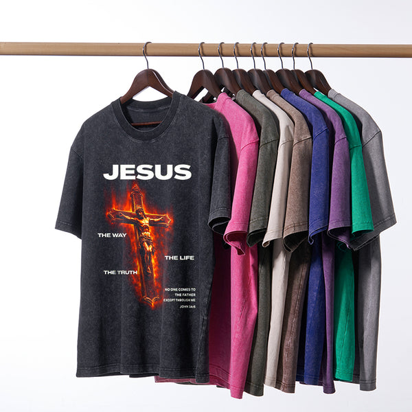 I Am The Way Christian Washed T-Shirt