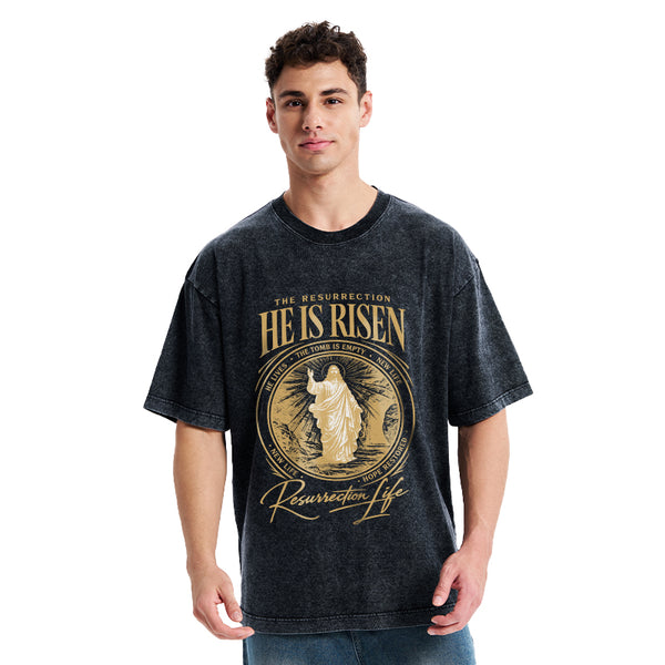 The Resurrection Christian Washed T-Shirt