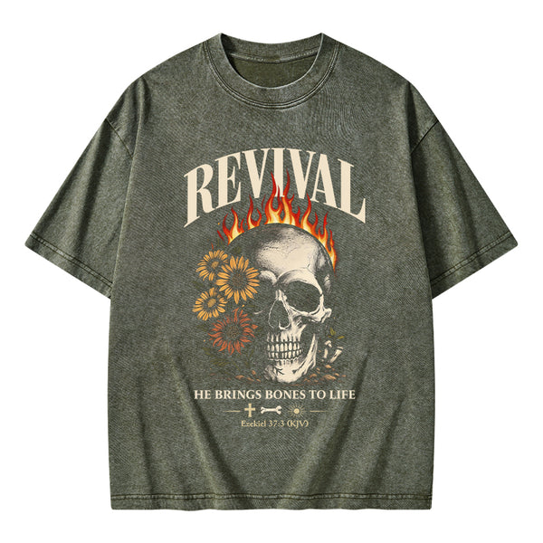 Revival Christian Washed T-Shirt