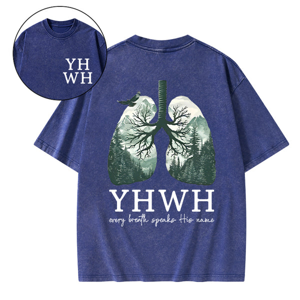 YHWH Christian Heavy Cotton T-Shirt