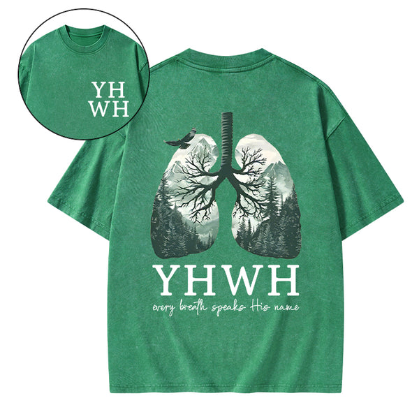 YHWH Christian Heavy Cotton T-Shirt