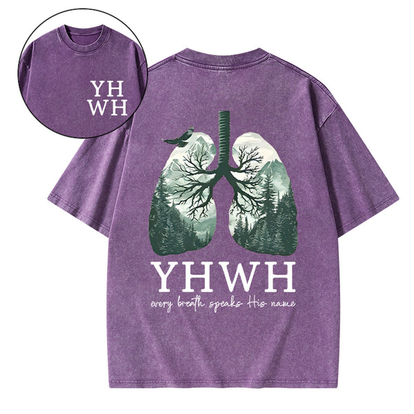 YHWH Christian Heavy Cotton T-Shirt