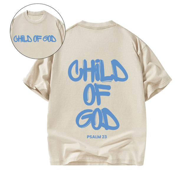 Child Of God  Christian Washed T-Shirt