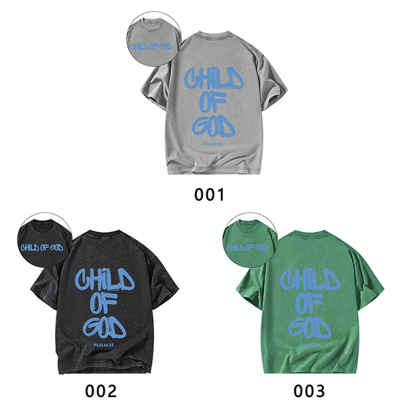 Child Of God  Christian Washed T-Shirt