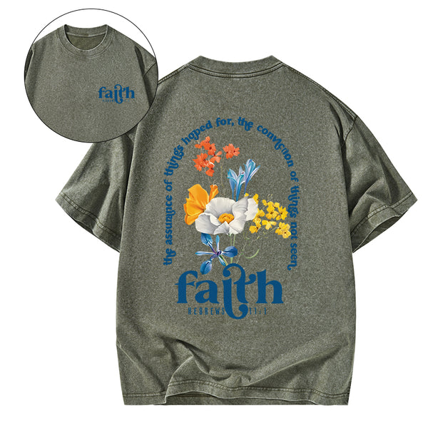 Faith Christian Washed T-Shirt