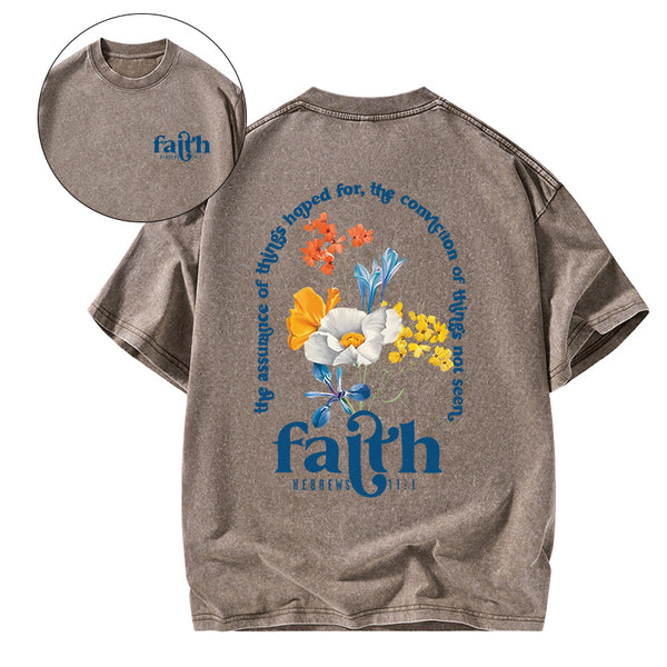 Faith Christian Washed T-Shirt