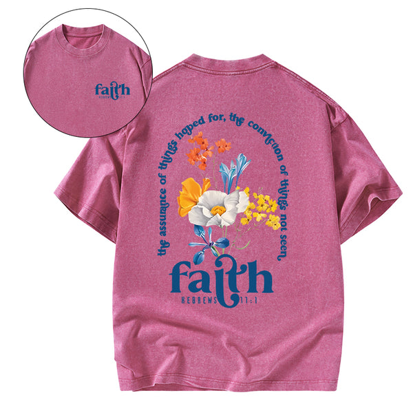 Faith Christian Washed T-Shirt