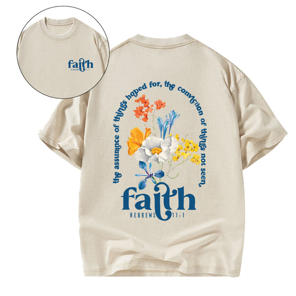 Faith Christian Washed T-Shirt
