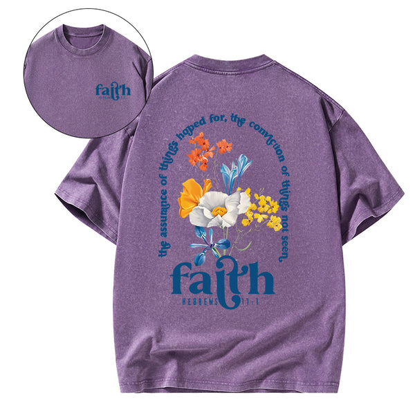 Faith Christian Washed T-Shirt