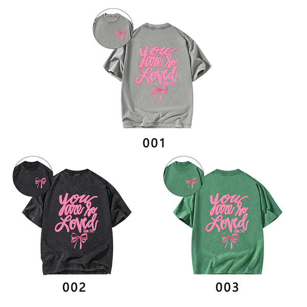 You Are So Loved Christian Washed T-Shirt
