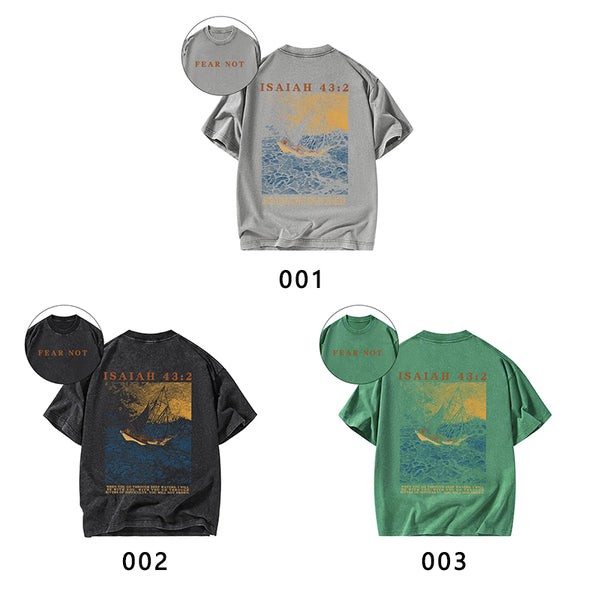 Fear Not Christian Washed T-Shirt