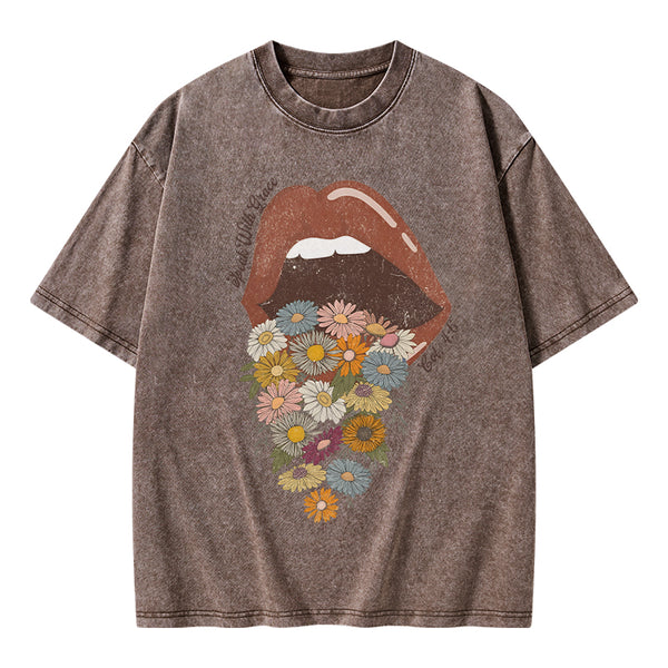 Speak With Grace Christian Washed T-Shirt