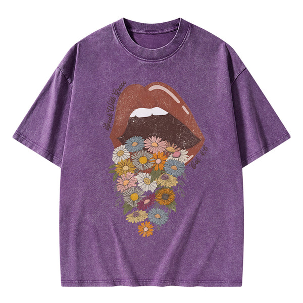 Speak With Grace Christian Washed T-Shirt