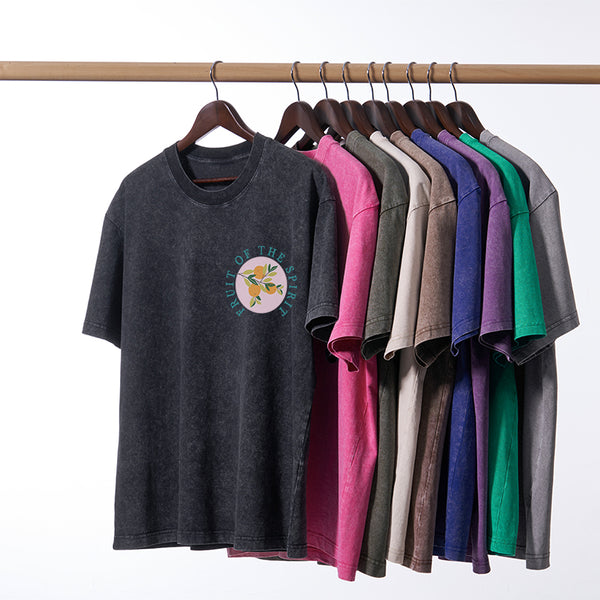 Fruits Of The Spirit Christian Washed T-Shirt