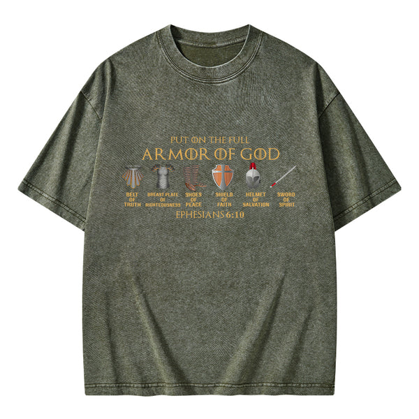 Put On The Full Of Armor Of God Christian T-Shirt