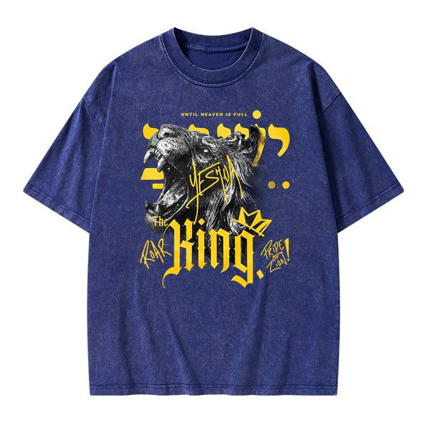 King Of Kings Christian Washed T-Shirt