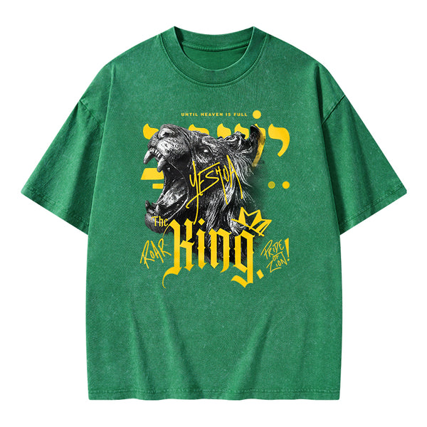 King Of Kings Christian Washed T-Shirt
