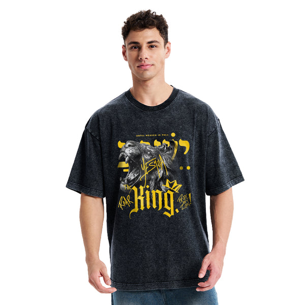 King Of Kings Christian Washed T-Shirt