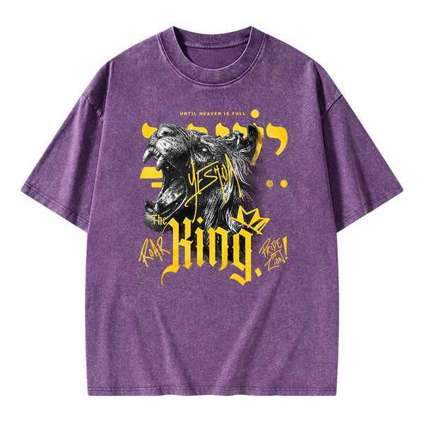 King Of Kings Christian Washed T-Shirt