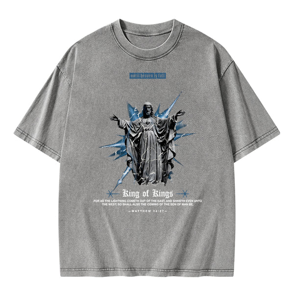 King Of Kings Christian Washed T-Shirt