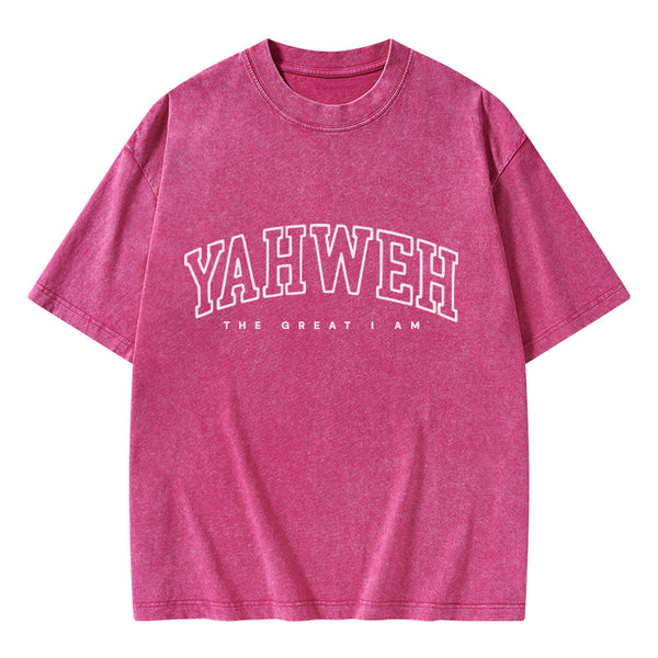 YAHWEH Christian Washed T-Shirt