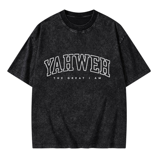 YAHWEH Christian Washed T-Shirt