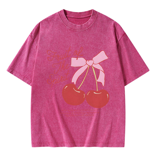 Fruit Of The Spirit Christian Washed T-Shirt