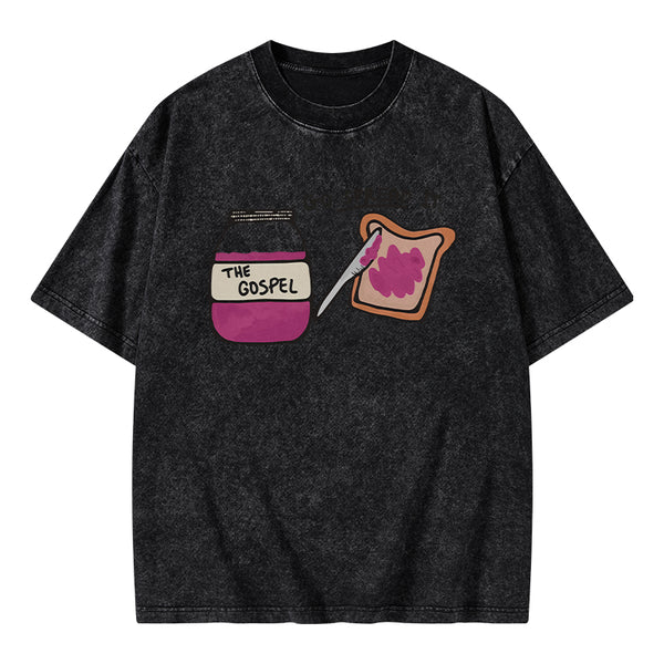 GC-WTS0751 Go Spread It Christian Washed T-Shirt
