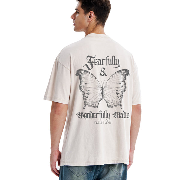 Fearfully And Wonderfully Christian Washed T-Shirt