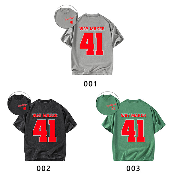 Way Maker Christian Washed T-Shirt