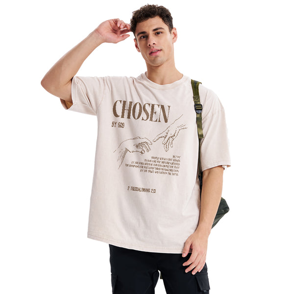 Chosen By God Christian Washed T-Shirt