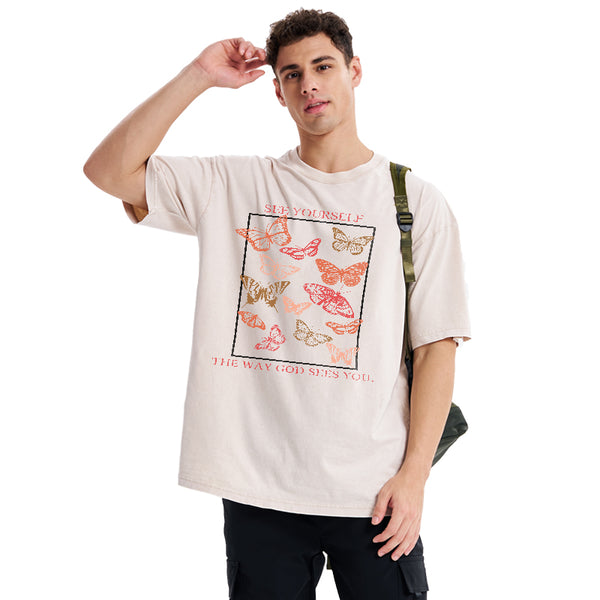 See Yourself The Way God Sees You Christian Washed T-Shirt