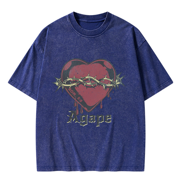 Agape Christian Washed T-Shirt