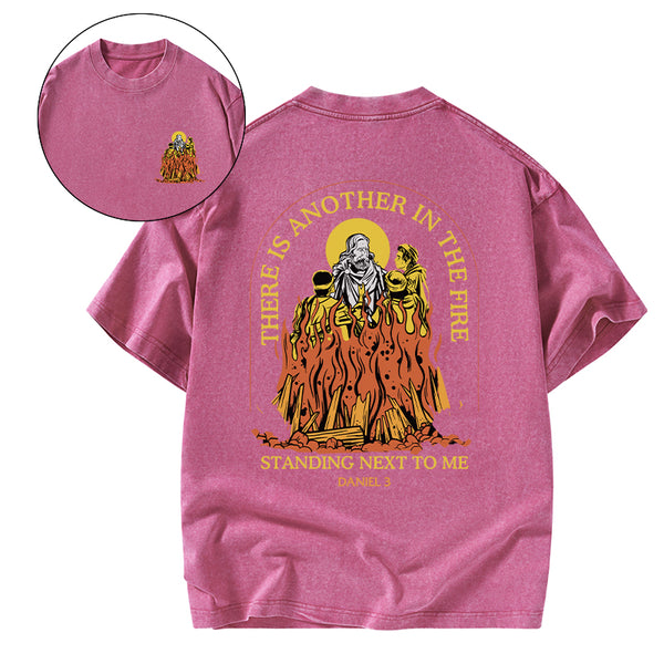Another In The Fire Christian Washed T-Shirt